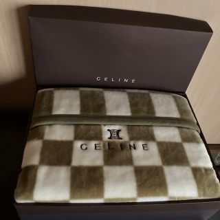 H H⭐CELINE⭐セリーヌ純毛毛布-