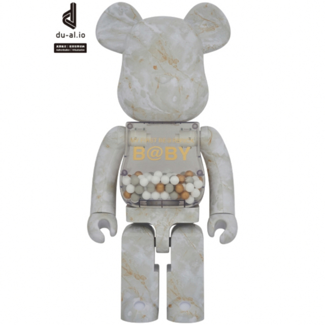 MY FIRST BE@RBRICK B@BY MARBLE 大理石 1000％