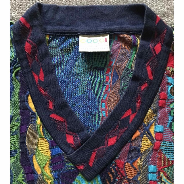 COOGI(クージー)の幻 最高傑作 異次元のセンス 90s vintage COOGI ニットセーター メンズのトップス(ニット/セーター)の商品写真