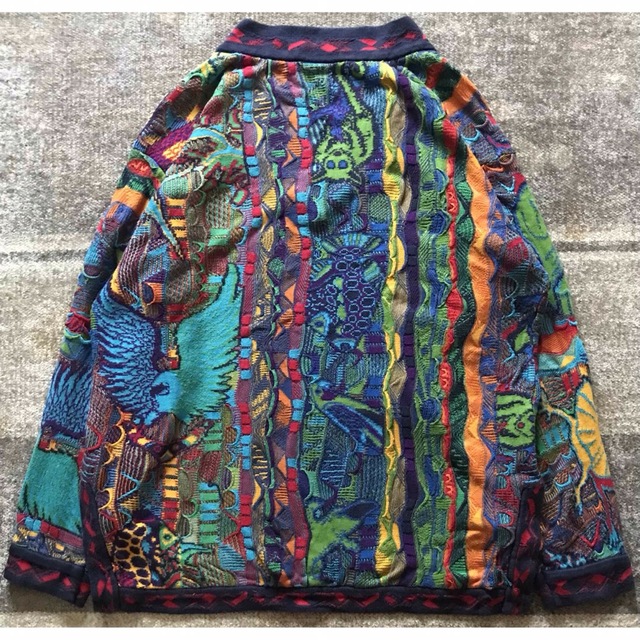 COOGI(クージー)の幻 最高傑作 異次元のセンス 90s vintage COOGI ニットセーター メンズのトップス(ニット/セーター)の商品写真