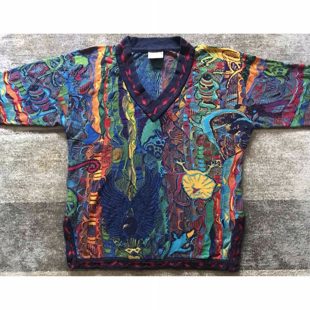 COOGI(クージー)の幻 最高傑作 異次元のセンス 90s vintage COOGI ニットセーター メンズのトップス(ニット/セーター)の商品写真