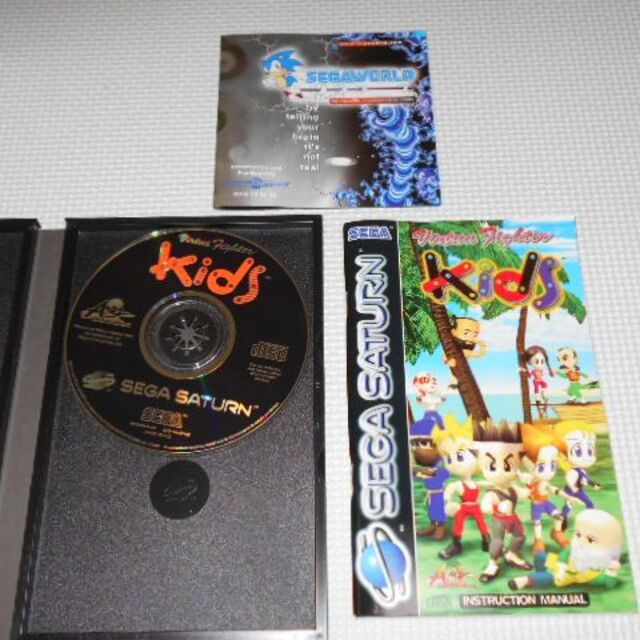 SEGA - SS☆VIRTUA FIGHTER kids 海外版 EU版 セガサターンの SEGA - SS☆VIRTUA FIGHTER kids 海外版 EU版 セガサターンの