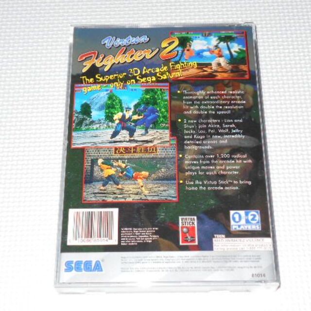 SS☆VIRTUA FIGHTER 2 海外版 セガサターン ゲームソフト/ゲーム SS☆VIRTUA FIGHTER 2 海外版 セガサターン ゲームソフト/ゲーム