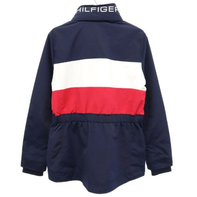 TOMMY HILFIGER(トミーヒルフィガー)のトミーヒルフィガー ワンポイントロゴ刺繍 ナイロンジャケット S ネイビー系 TOMMY HILFIGER レディース 【中古】  【230407】 レディースのジャケット/アウター(ロングコート)の商品写真