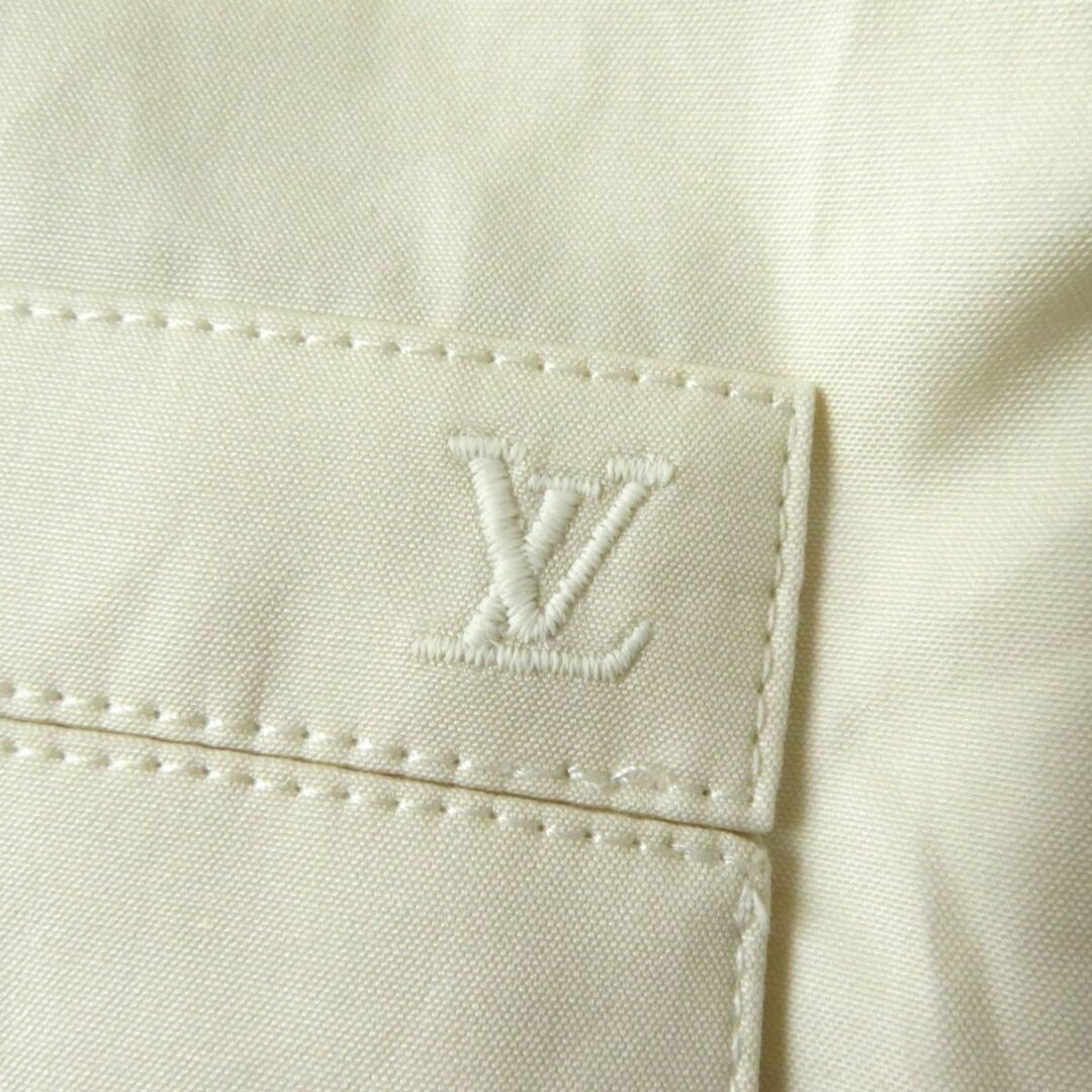 未使用品◎正規品 22AW 伊製 LV ルイヴィトン 1AAMFW モノグラムスカーフサファリ シャツドレス/シャツワンピース ベージュ 36 定393800円 m04-st30308-079