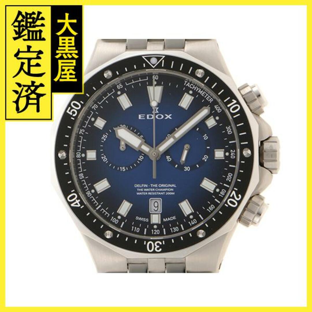 EDOX エドックス デルフィン オリジナルクロナ　メンズ腕時計 クオーツ目立つ傷無しベゼル