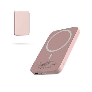 5000mAh コンパクト モバイルバッテリー 軽量小型 Type-C入力ポート(バッテリー/充電器)