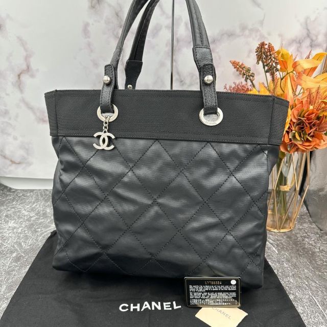 銀座 店 ⭐️極美品⭐️【G.C付き】CHANEL シャネル パリビアリッツ