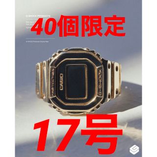 ジーショック(G-SHOCK)のDW-5600 10K GOLD RING 17号 TUP-BC25112(リング(指輪))