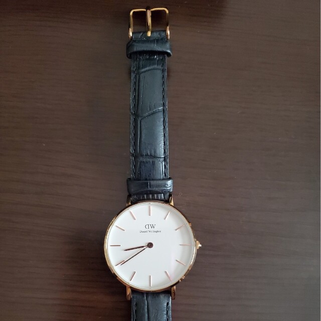 Daniel Wellington(ダニエルウェリントン)の腕時計　ダニエルウエリントン　黒 レディースのファッション小物(腕時計)の商品写真