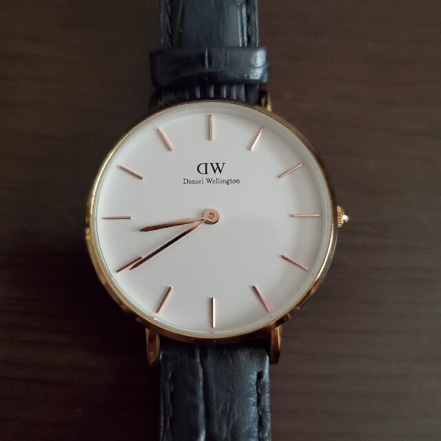 Daniel Wellington(ダニエルウェリントン)の腕時計　ダニエルウエリントン　黒 レディースのファッション小物(腕時計)の商品写真