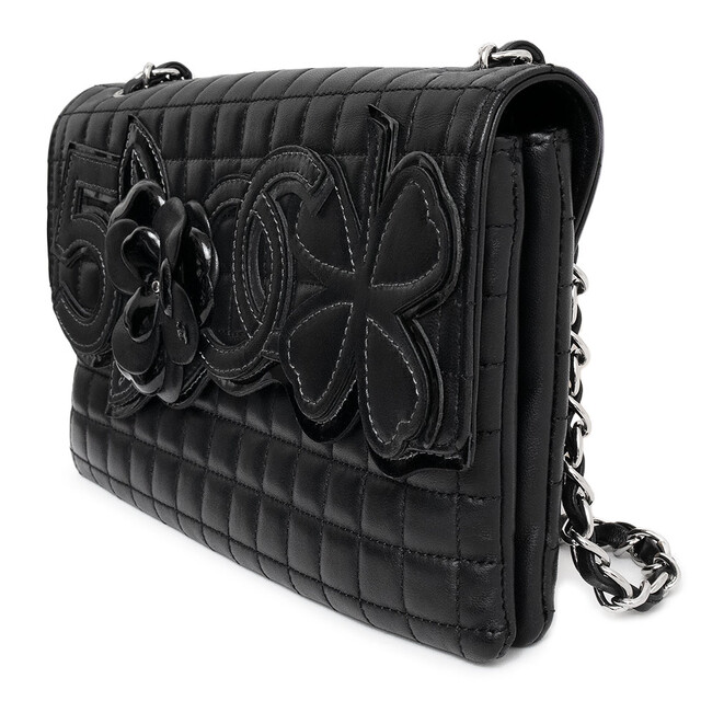SALE/101%OFF】 CHANEL シャネル チョコバー パテント ハンドバッグ