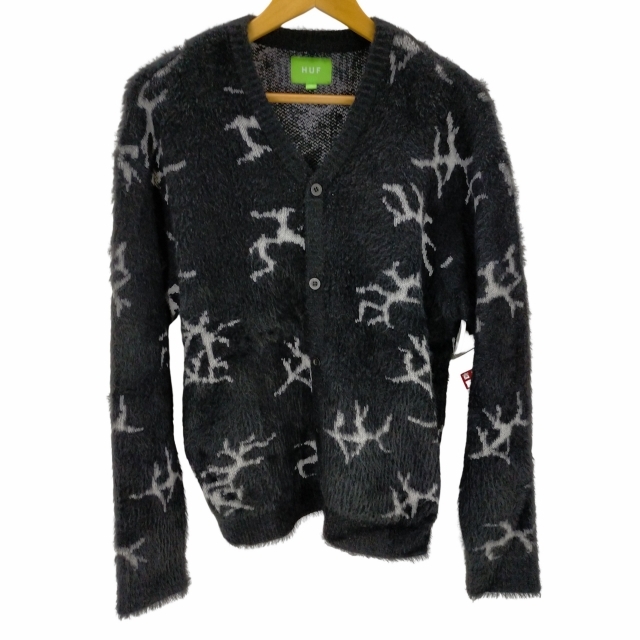 HUF(ハフ) 22AW CRACKED CARDIGAN カーディガン メンズ 【国内即発送
