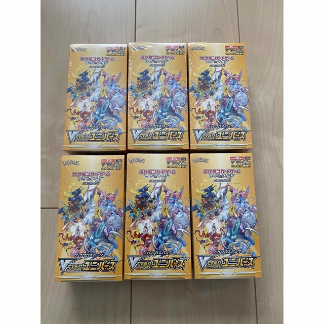 ポケモンカード Vstarユニバース ６box シュリンク付きの+