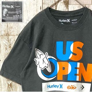 ハーレー(Hurley)の【Hurley/ハーレー】ビッグプリント 半袖 Tシャツ M グレー(Tシャツ/カットソー(半袖/袖なし))