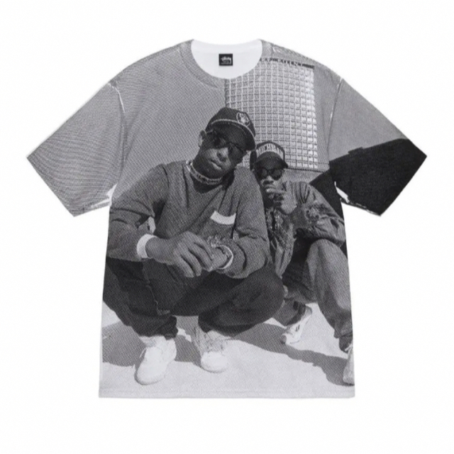 新品未使用　stussy GANG STARR TEE M メンズのトップス(Tシャツ/カットソー(半袖/袖なし))の商品写真