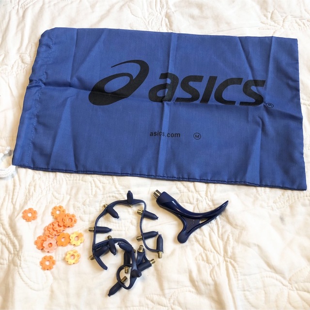 asics(アシックス)の美品✨asics ヒートフラット　陸上スパイク　24.5㎝ スポーツ/アウトドアのスポーツ/アウトドア その他(陸上競技)の商品写真