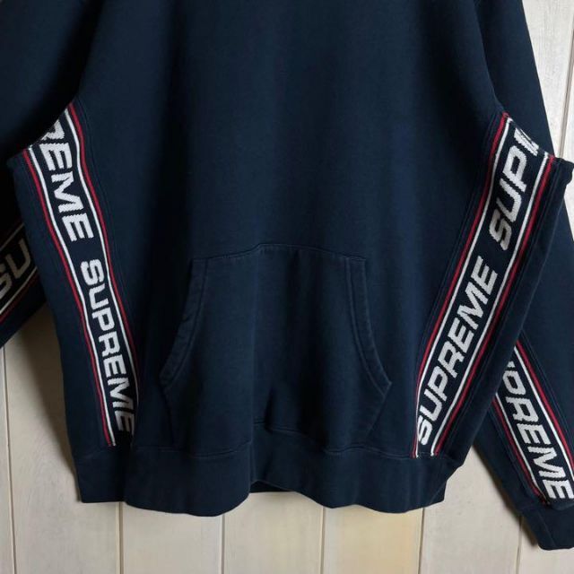限定セール!】 Supreme L 両袖ロゴ パーカー シュプリーム パーカー