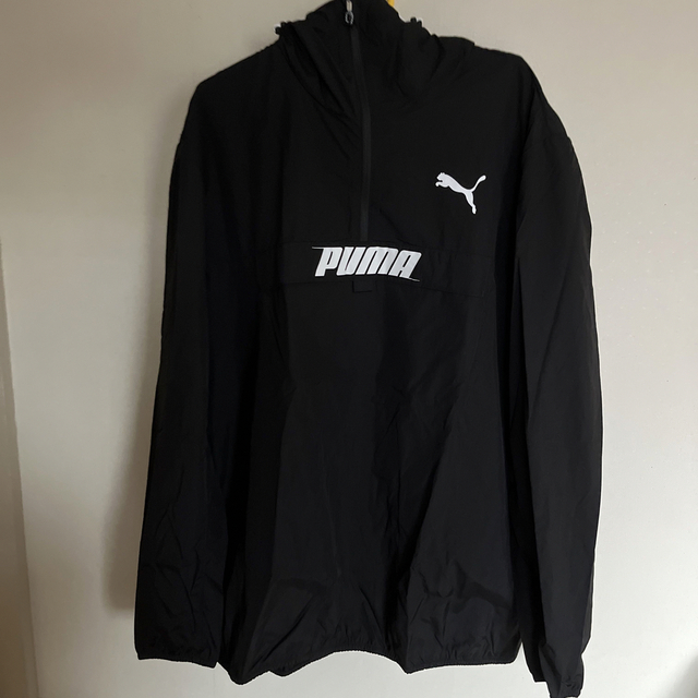 PUMA プーマ　ハーフジップナイロンパーカー