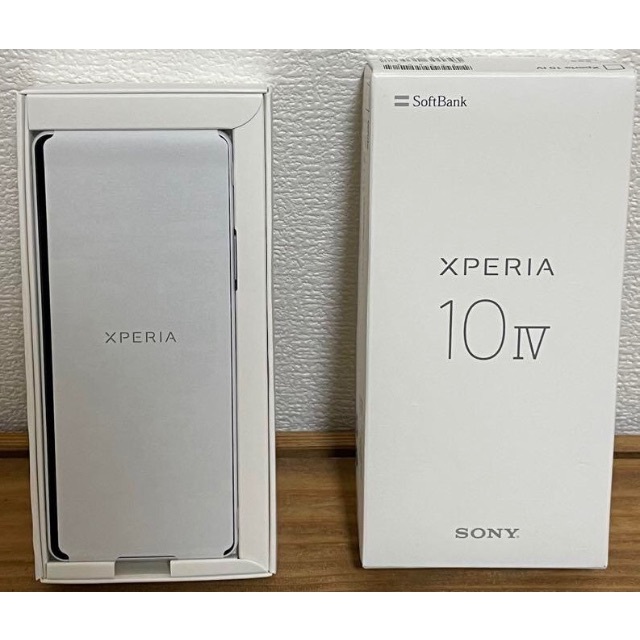 SONY Xperia 10 Ⅳ ホワイトスマートフォン/携帯電話