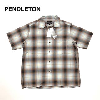 ペンドルトン(PENDLETON)の☆未使用 ペンドルトン GLR 別注 オンブレチェック オープンカラー シャツ(シャツ)