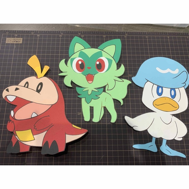 ポケットモンスター　ポケモン　壁面 ハンドメイドの素材/材料(型紙/パターン)の商品写真