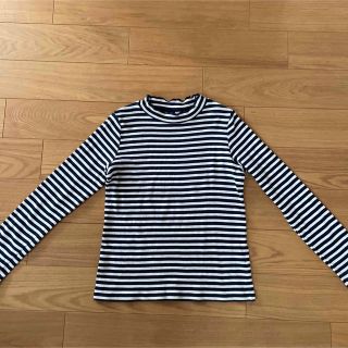 ユニクロ(UNIQLO)のユニクロ ボーダー ロンT(Tシャツ/カットソー)