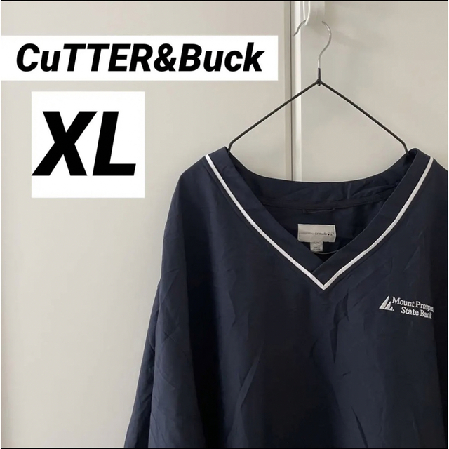 CUTTER  BUCK 古着 cutterbuck CB WINDTEC ナイロンジャケット 紺 XLの通販 by まさ's shop｜ カッターアンドバックならラクマ