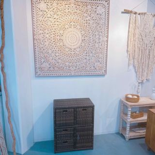 訳あり】シンセティックラタンラックw72×d42×h88cm165,000円がの通販
