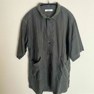 nest Robe CONFECT 鹿の子切替Tシャツ 3 ブルーグレー