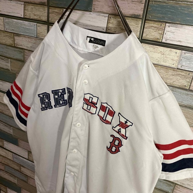 超レア 90s スターター MLB ボストン レッドソックス ベースボールシャツ