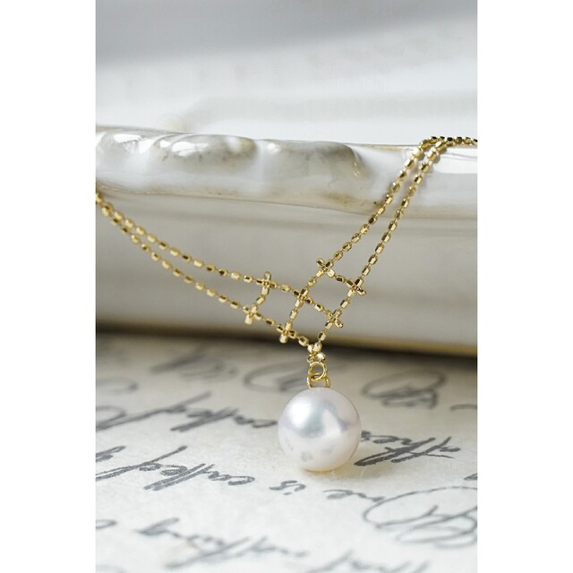 高級】あこや真珠 ネックレスk18の通販 by 天然ダイヤモンド&パール's