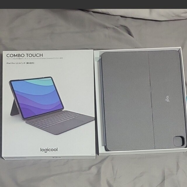 Logicool(ロジクール)のCOMBO TOUCH iK1275GRA ipad pro12.9 インチ スマホ/家電/カメラのスマホアクセサリー(iPadケース)の商品写真