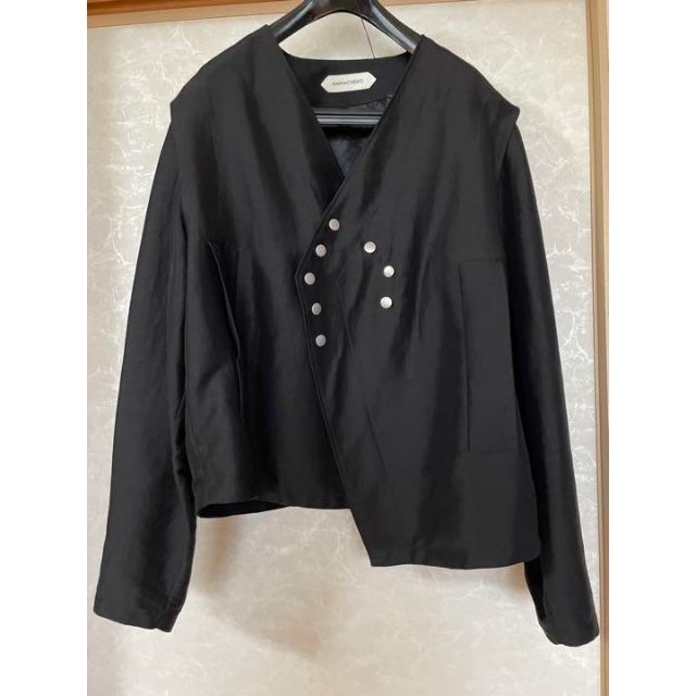 NAMACHEKO SKAFTBLADEN JACKET ノーカラージャケット | myglobaltax.com