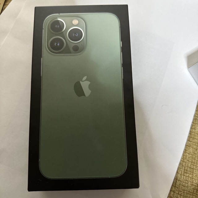 アップル iPhone13 Pro 128GB アルパイングリーン au アップル iPhone13 Pro 128GB アルパイングリーン au