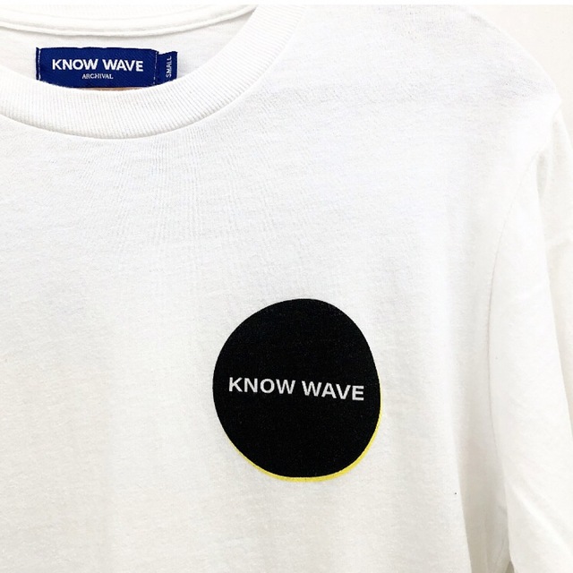 KNOW WAVE  ノウウェーブ　ロングスリーブTシャツ メンズのトップス(Tシャツ/カットソー(七分/長袖))の商品写真