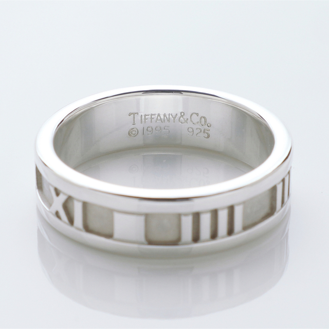 Tiffany & Co.(ティファニー)の美品 TIFFANY ティファニー アトラス リング 925 指輪 19号 レディースのアクセサリー(リング(指輪))の商品写真