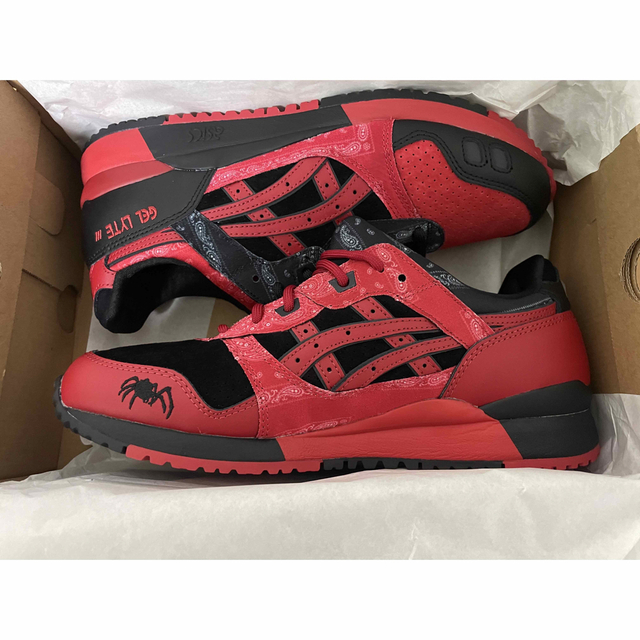 asics(アシックス)の週末値下げ　asics GEL-LYTE III OG RED SPIDER メンズの靴/シューズ(スニーカー)の商品写真