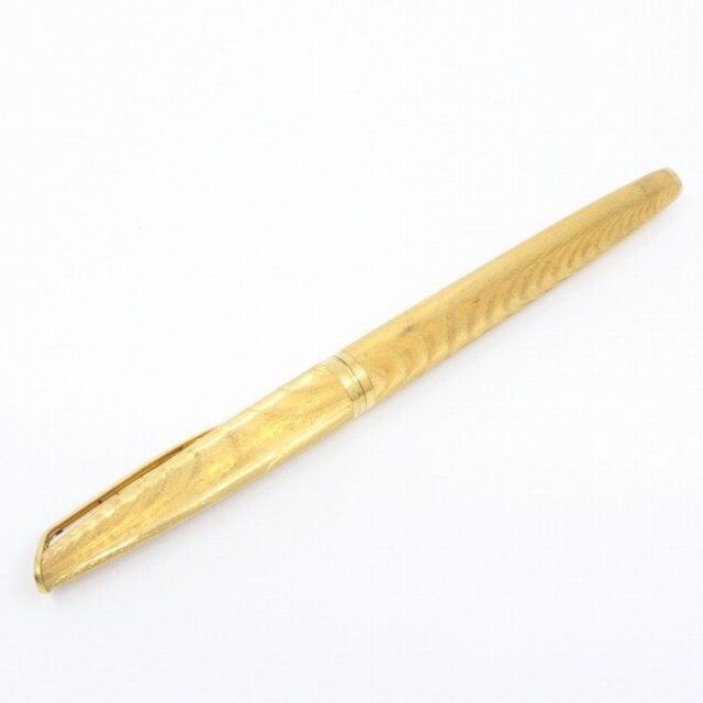 Waterman - ウォーターマン CF モアレ 万年筆 18Kペン先 ゴールドの
