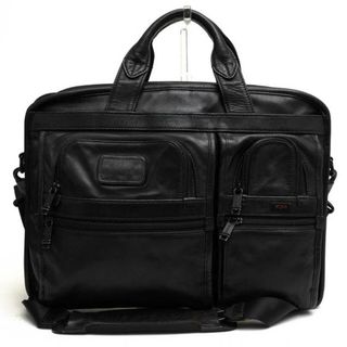 トゥミ(TUMI)のトゥミ／TUMI バッグ ブリーフケース ビジネスバッグ 鞄 ビジネス メンズ 男性 男性用レザー 革 本革 ブラック 黒  96516DH T-Pass Large Screen Laptop Slim Brief Tパス ラージスクリーン ラップトップ スリムブリーフ 2WAY ショルダーバッグ ノートPC収納可(ビジネスバッグ)