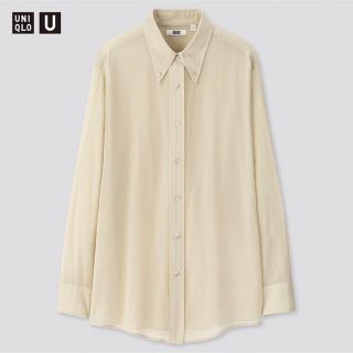 ユニクロ(UNIQLO)のユニクロ ボタンダウンシャツ（長袖）(シャツ/ブラウス(長袖/七分))