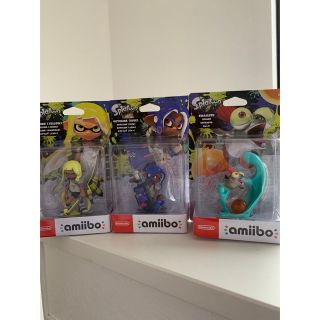 ニンテンドウ(任天堂)のスプラトゥーン3 amiibo インクリング ガール コジャケ アミーボ 3点(ゲームキャラクター)