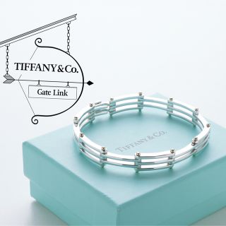 ティファニー(Tiffany & Co.)のmmmammm様 美品 TIFFANY ゲートリンク ブレスレット(ブレスレット)