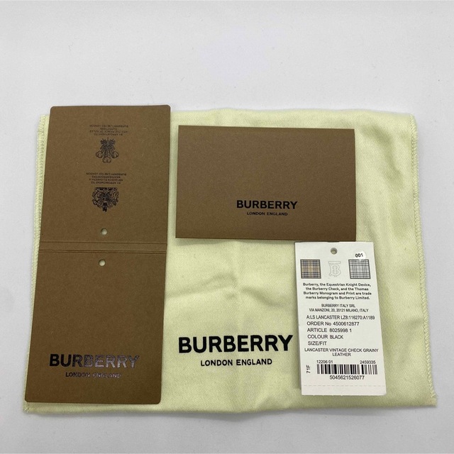 一粒万倍日　未使用　BURBERRY コンパクト　財布　完売デザイン　チェック