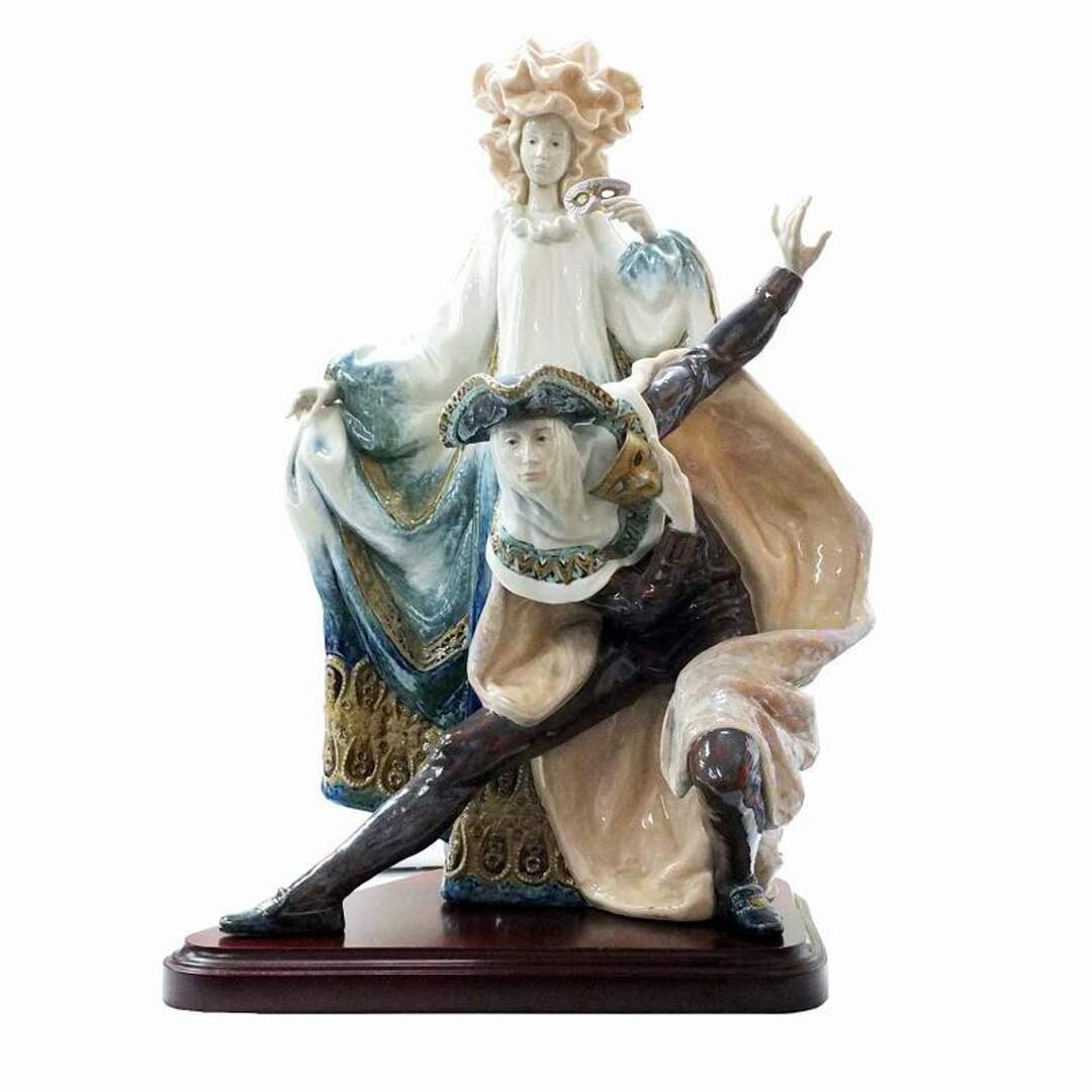 リヤドロ ベネチアンカーニバル 01001816 難有【中古】JA-16726 リヤドロ ベネチアンカーニバル 01001816 難有【中古】JA-16726
