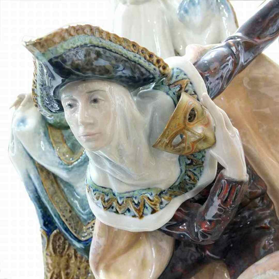 リヤドロ ベネチアンカーニバル 01001816 難有【中古】JA-16726 リヤドロ ベネチアンカーニバル 01001816 難有【中古】JA-16726