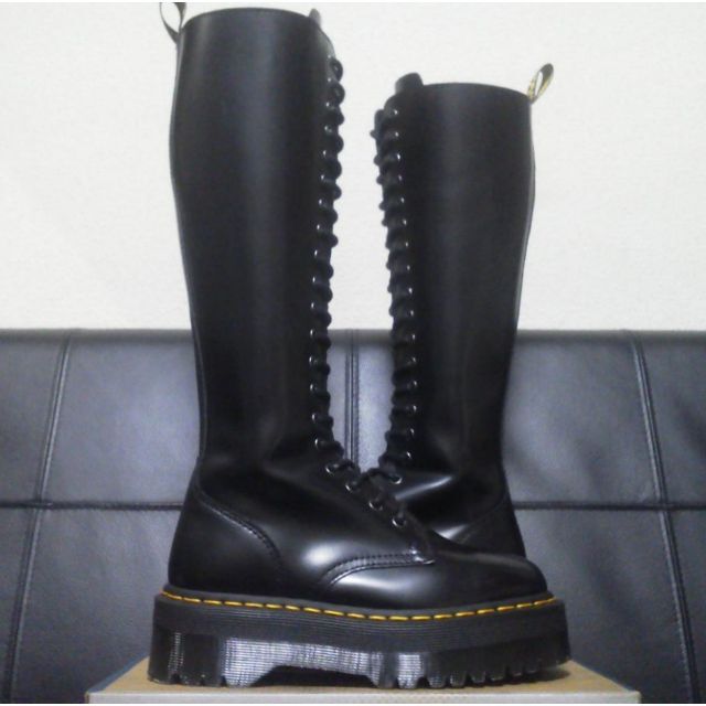 【専用】Dr.Martens 1B60MAX UK3 黒 厚底 20ホール丈