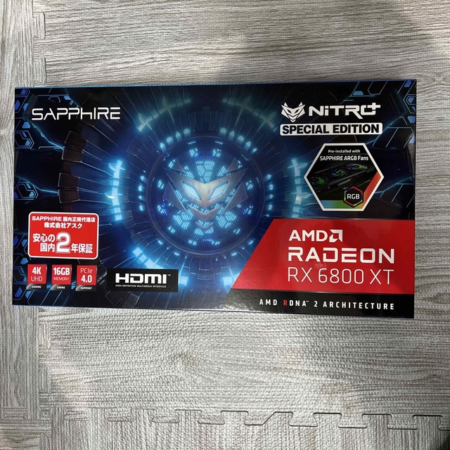 SAPPHIRE グラフィックボード RADEON RX 6800XT