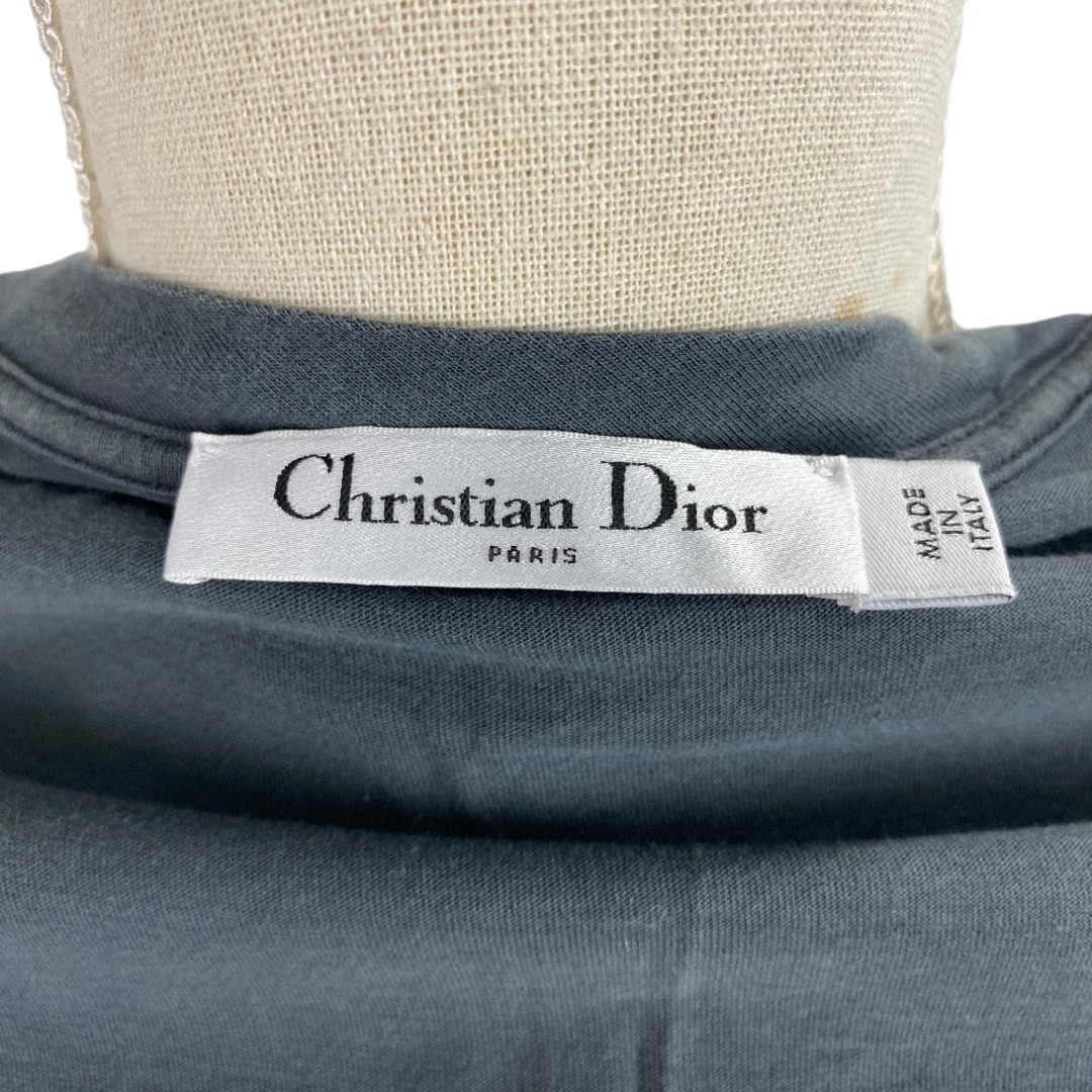 Dior(ディオール)の[USED/中古]Dior ディオール 半袖Ｔシャツ タロットカード Ｔシャツ 蜂 星 47421 グレー コットン XS 中古 ai-tdc-004396-4e レディースのトップス(Tシャツ(半袖/袖なし))の商品写真