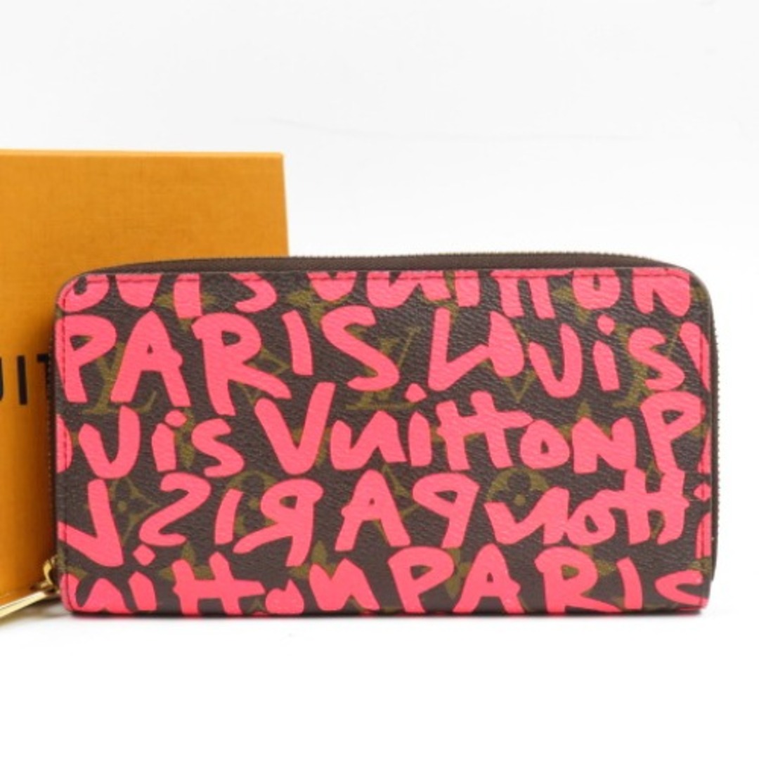 美品 LOUIS VUITTON ルイヴィトン グラフィティ ジッピー メンズ